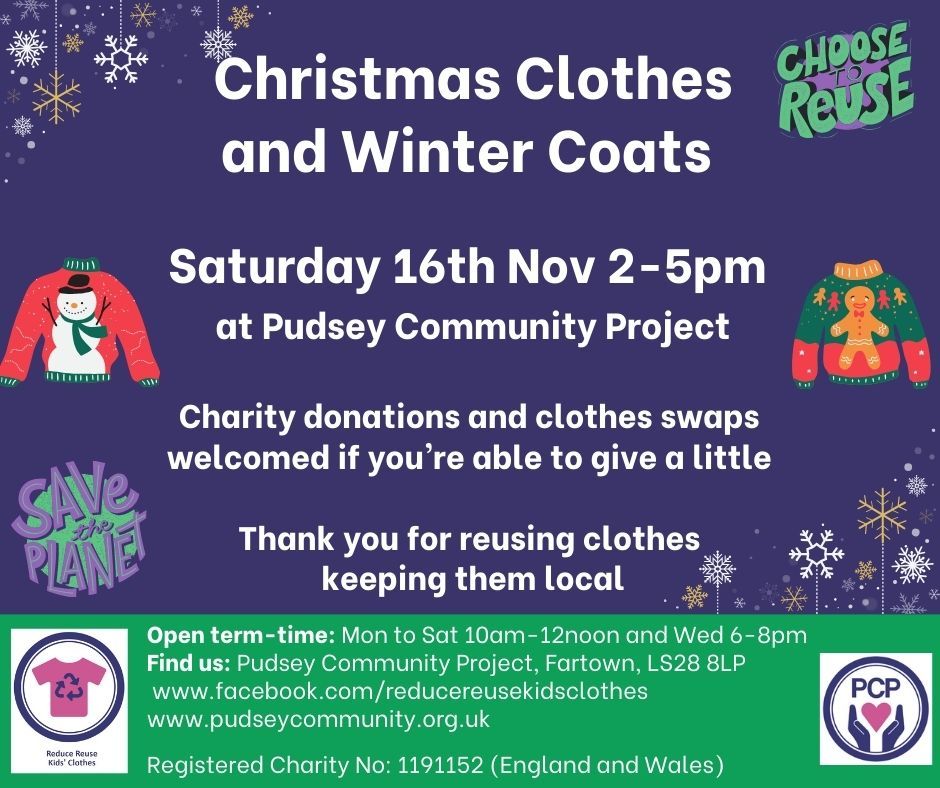 Christmas Clothes and Winter Coat Pop-Up Event