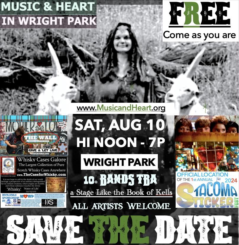 Music & Heart in Wright Park 2024