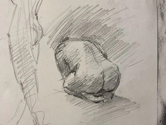 Monthly life drawing classes run by Andrew Clacher 