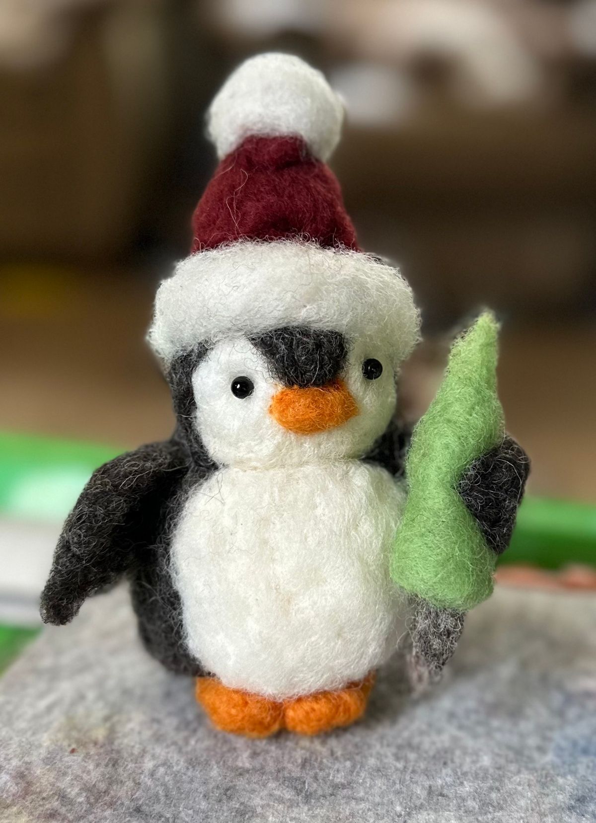 Needle Felting Workshop \u201cPenguin\u201d