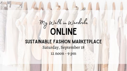 ONLINE sustainable Fashion Market, online, 18 September 2021