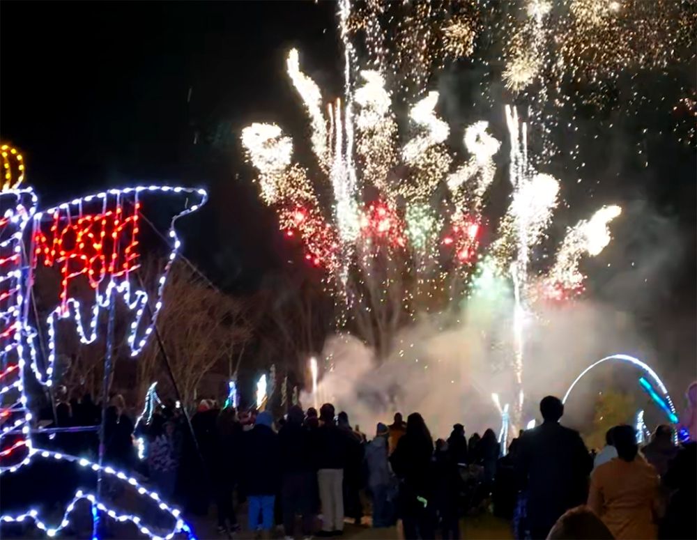 Midnight At 7: Fireworks + Walk Through Symphony of Lights