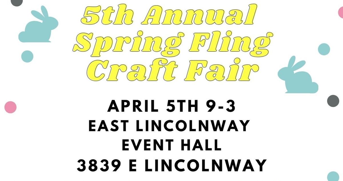 5th Annual Spring Fling Craft Fair