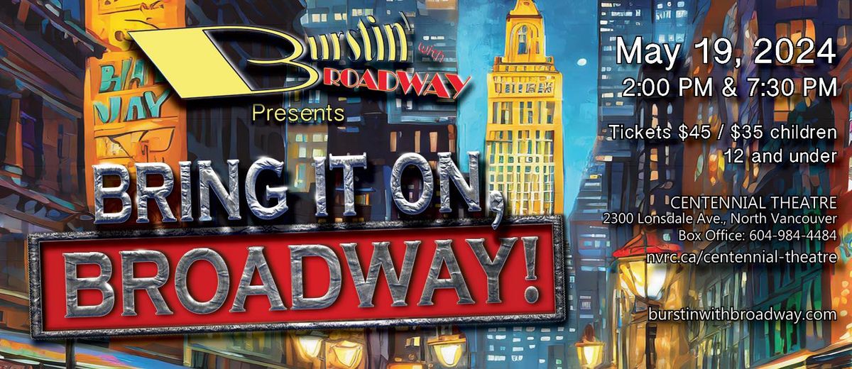 BRING IT ON, BROADWAY!