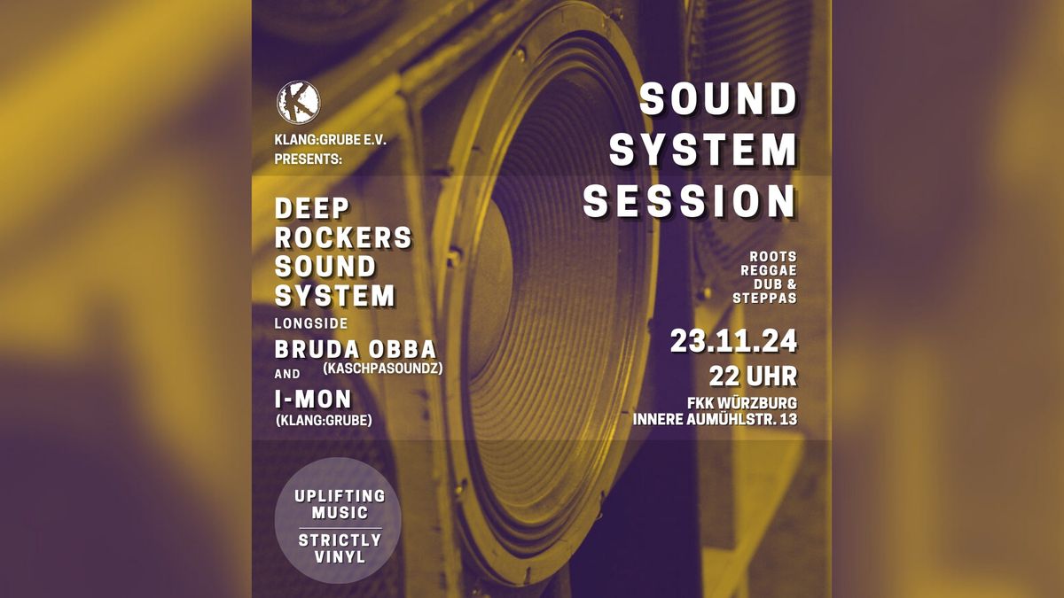 Deep Rockers Soundsystem Session ls. Bruda Obba and I-Mon