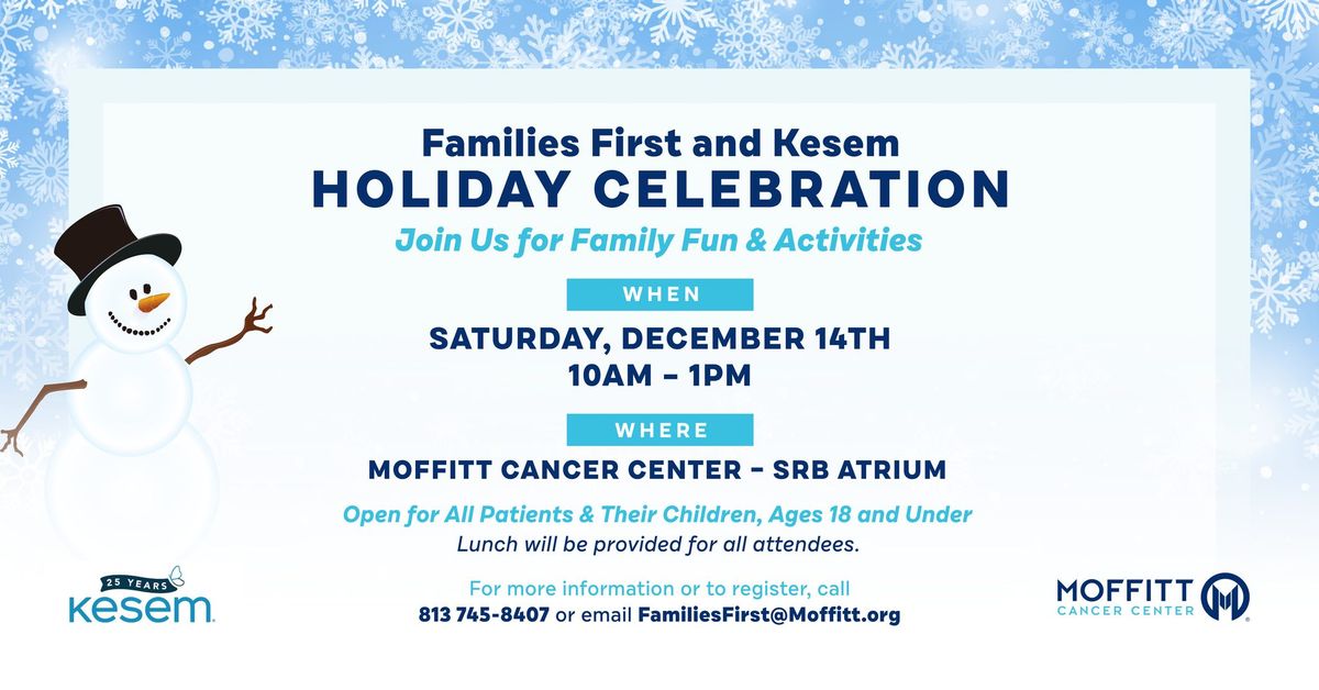 Families First and Kesem Holiday Celebration