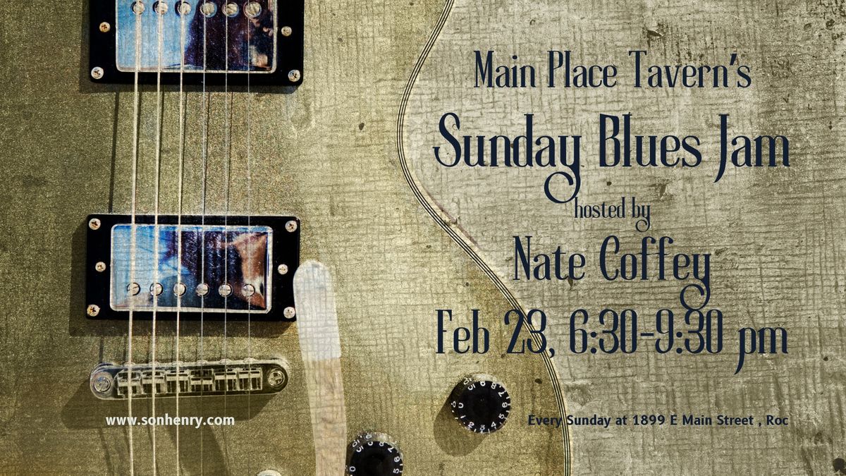 Son hosts The Open Blues Jam @ Main Place Tavern