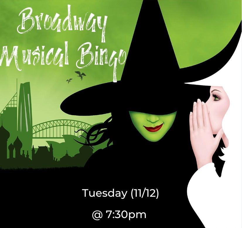 Broadway Musical Bingo