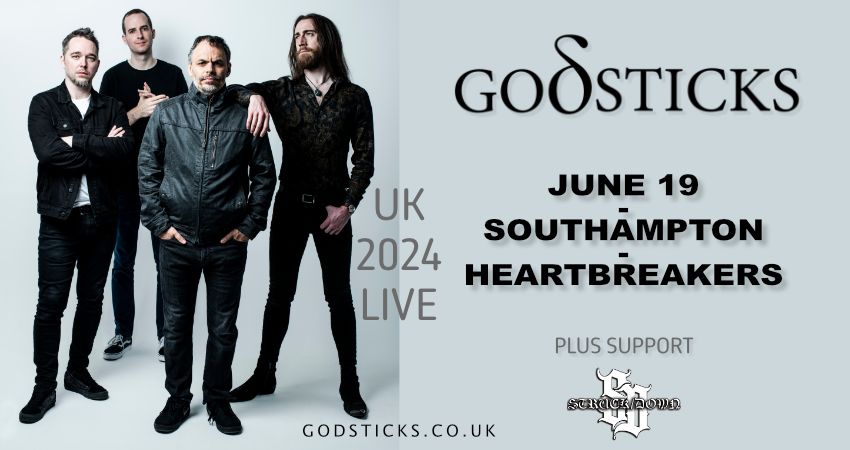 GODSTICKS + STRUCK\/DOWN - Live at Heartbreakers, Southampton