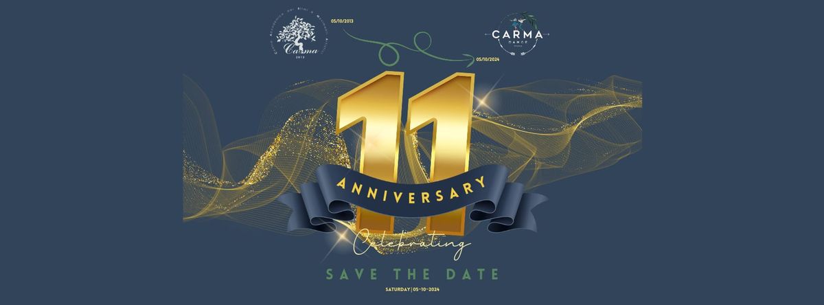 11 anni con Carma - Anniversario, Party e molto altro...