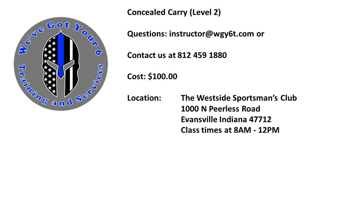Concealed Carry (Level 2)