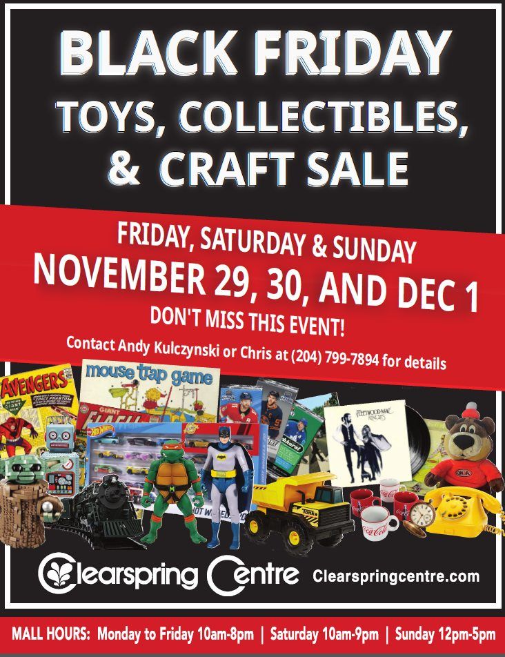 Black Friday - Toy, Collectibles and Craft Show