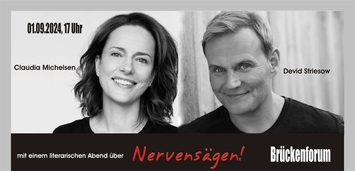 Auf der RheinB\u00fchne: Devid Striesow + Claudia Michelsen