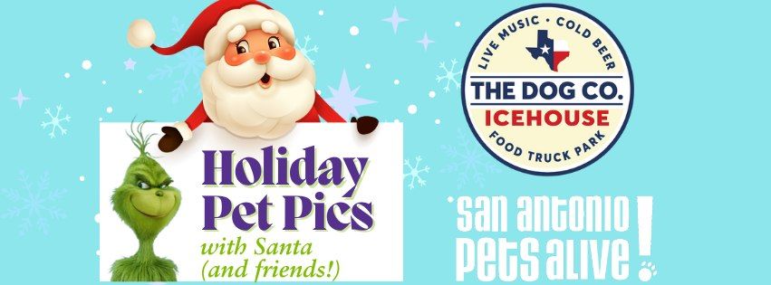 Paws and Claus Holiday Pet Pics