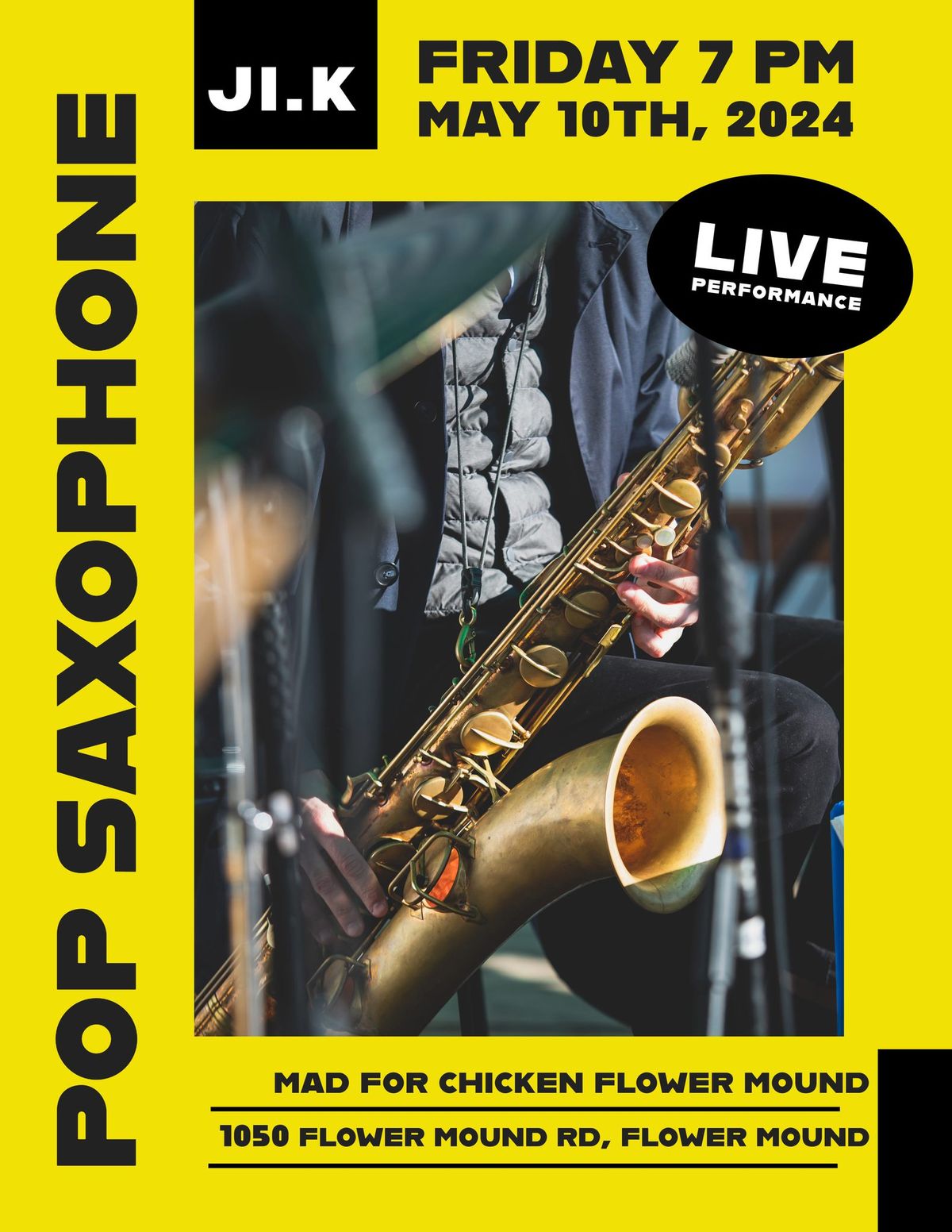 Pop Saxophone Live - Ji.K