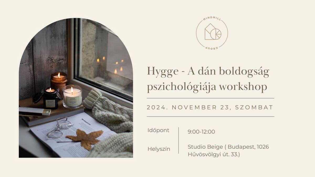 TELT H\u00c1Z! - Hygge - A d\u00e1n boldogs\u00e1g pszichol\u00f3gi\u00e1ja workshop