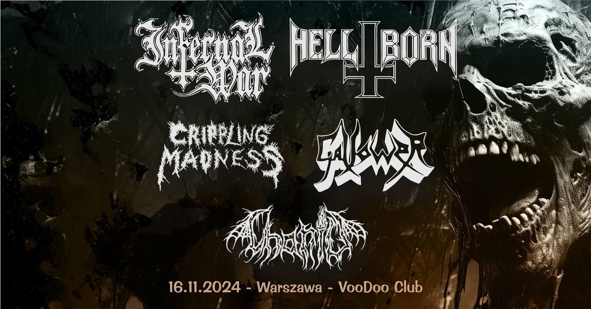 Metal Kommando Fest VI: Hell-Born \/ Infernal War \/ Crippling Madness \/ Gallower \/ Chanid