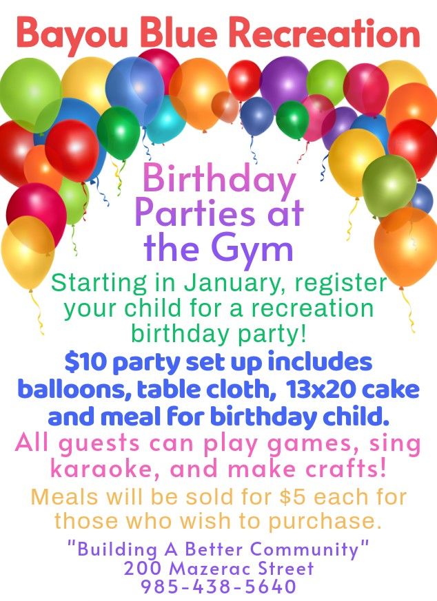 January Birthday Bash