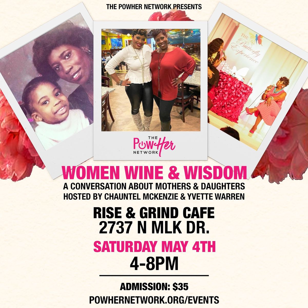 Women, Wine, & Wisdom: A Conversation about Mothers &  Daughters