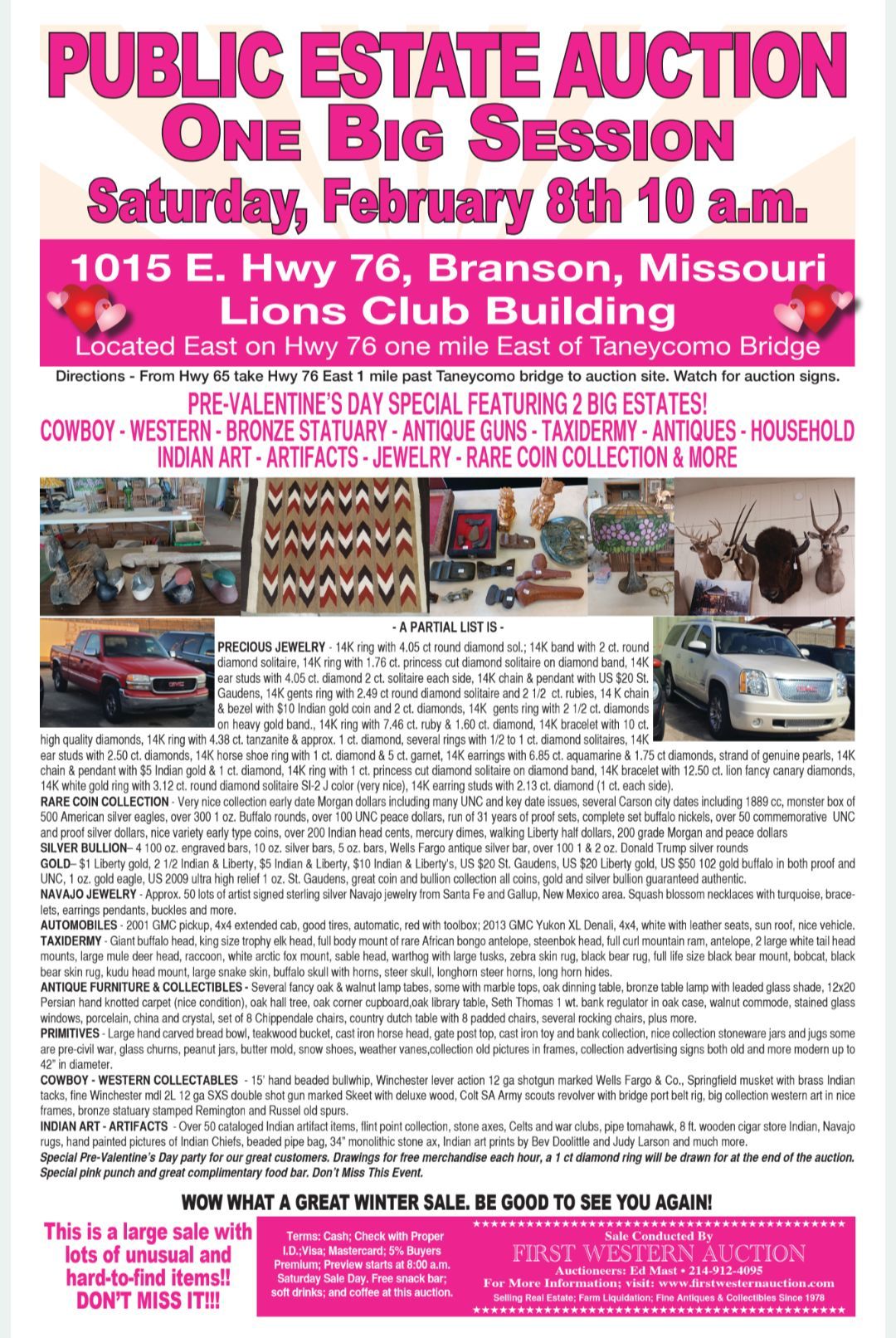 Branson Auction