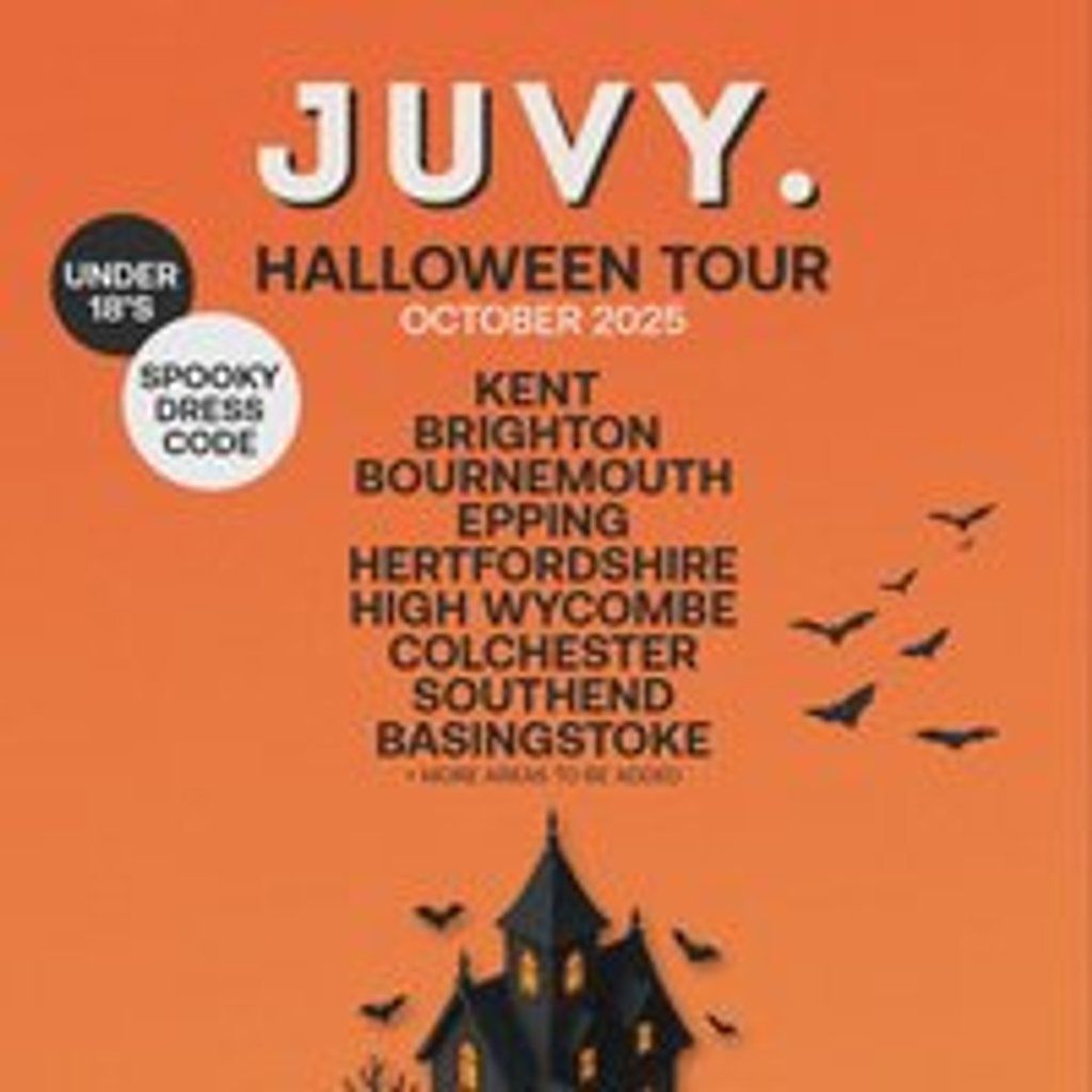 JUVY Under 18s - Halloween Tour- Weds 29 Oct - HIGH WYCOMBE