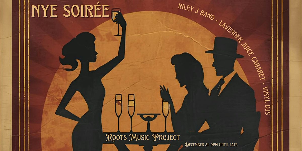 New Years Eve Party with Riley J Band, Cabaret & Vinyl DJs