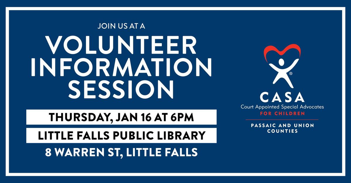 CASA Volunteer Information Session