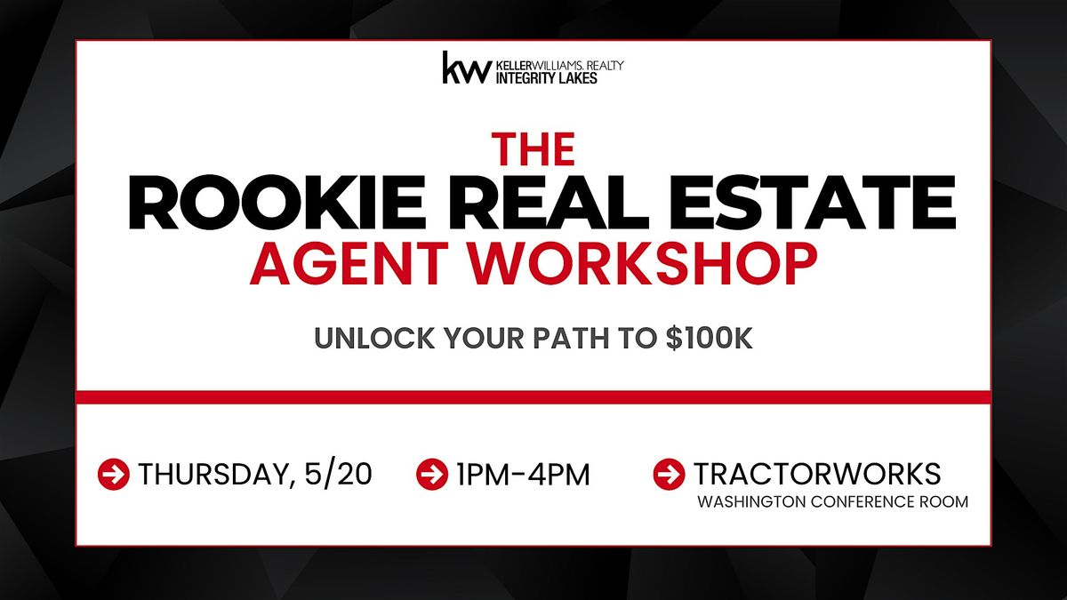 The Rookie Real Estate Agent Workshop
