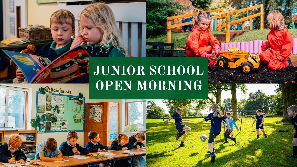 Junior School Open Morning