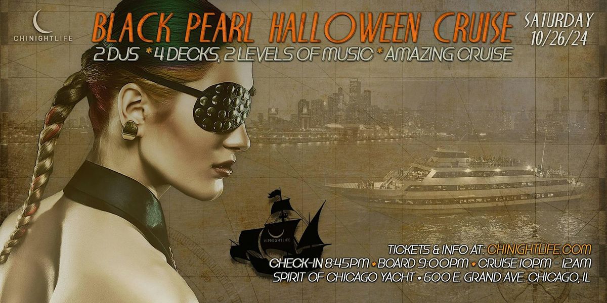 Chicago Halloween Party Cruise | Pier Pressure\u00ae Black Pearl