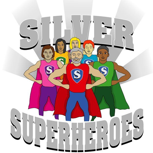 Silver Superhero Party Lunch is on us!