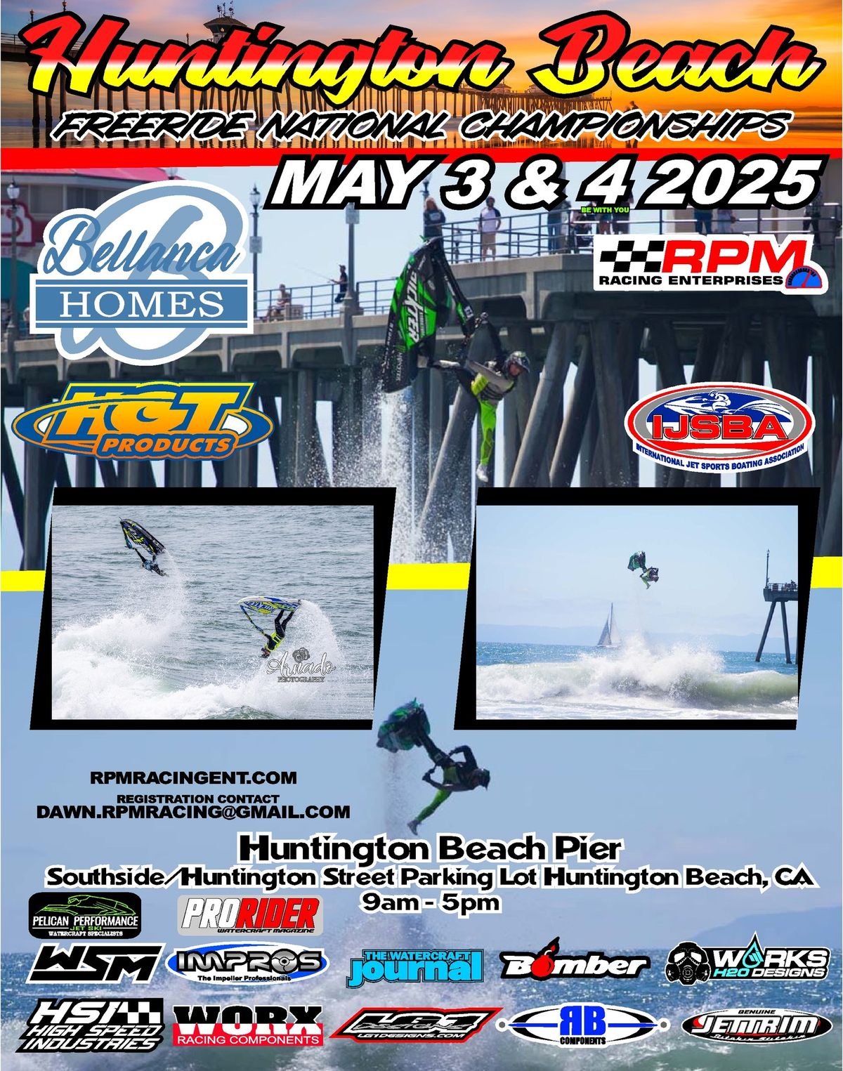 The Bellanca Homes Huntington Beach Freeride Championships Presented by Hot Products, IMPROS, RISE