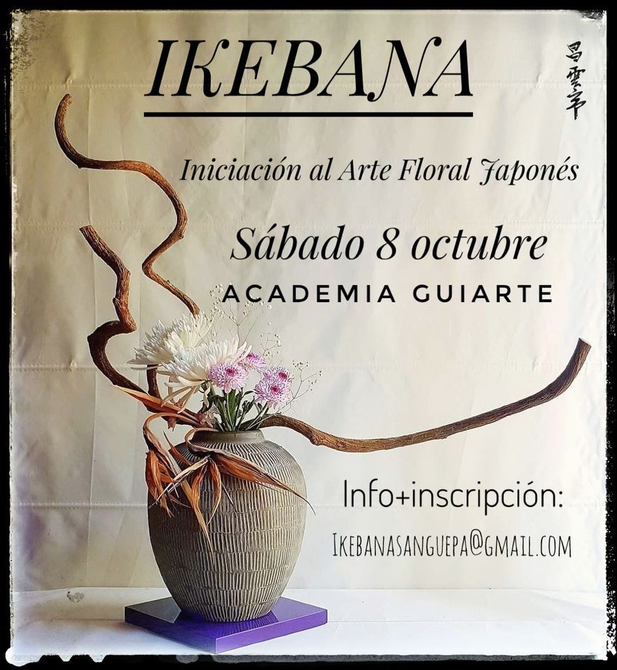 Taller de Ikebana. Iniciaci\u00f3n al Arte Floral Japon\u00e9s