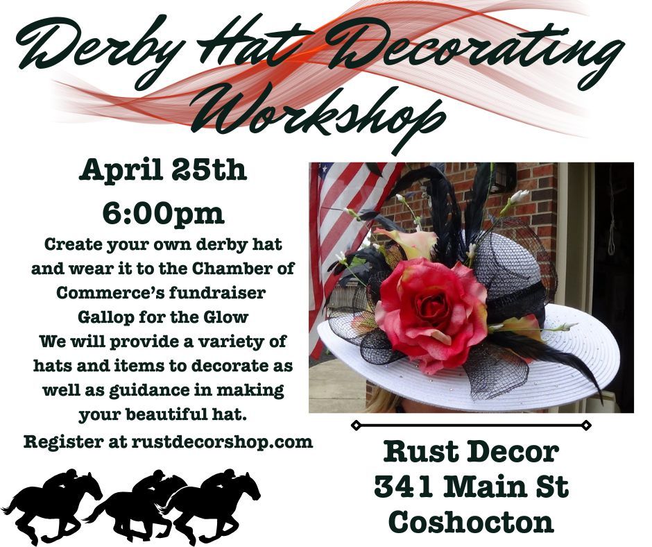 Derby Hat Decorating Workshop