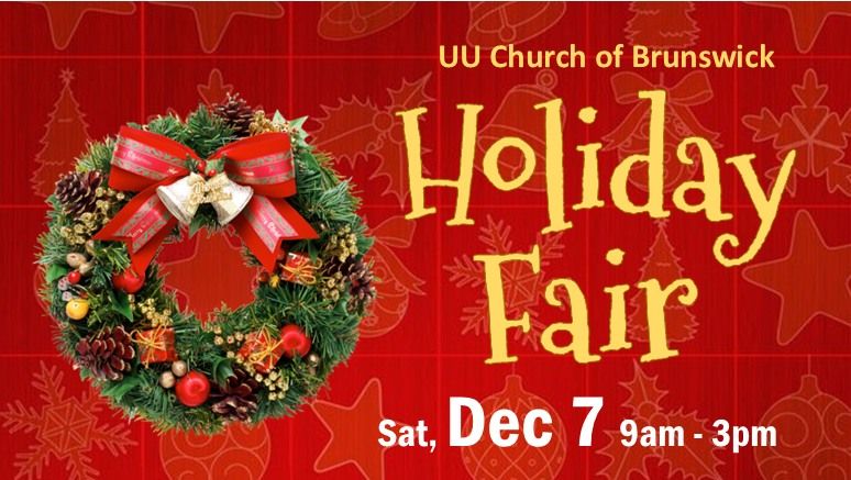 Annual UUCB Holiday Fair