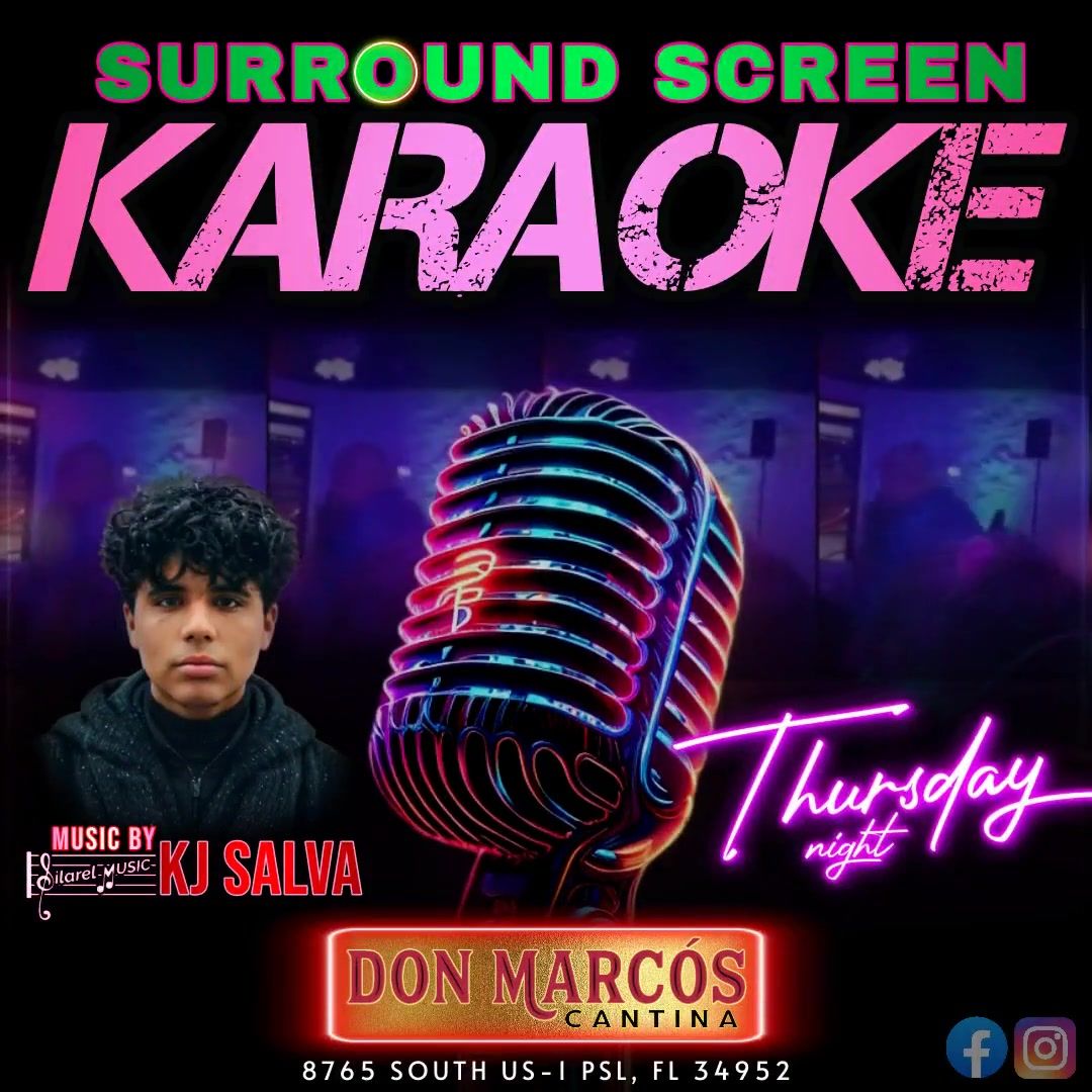 SURROUND-SCREEN Karaoke Thursday