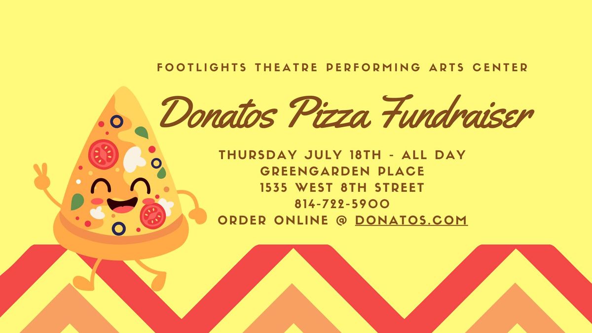 Donatos Pizza Fundraiser