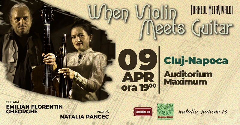 When Violin Meets Guitar METAVIVALDI @Cluj