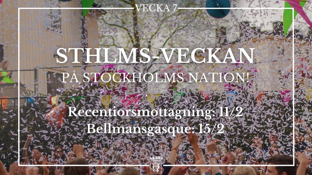 STHLMS-veckan p\u00e5 Stockholms nation!