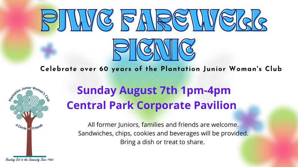 PJWC Farewell Picnic