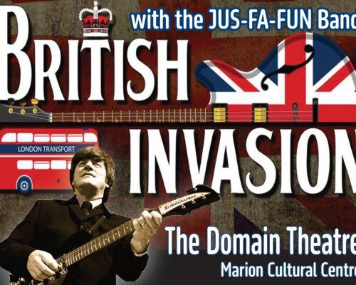 The British Invasion with Greg Hart and the Jus-Fa-Fun Band