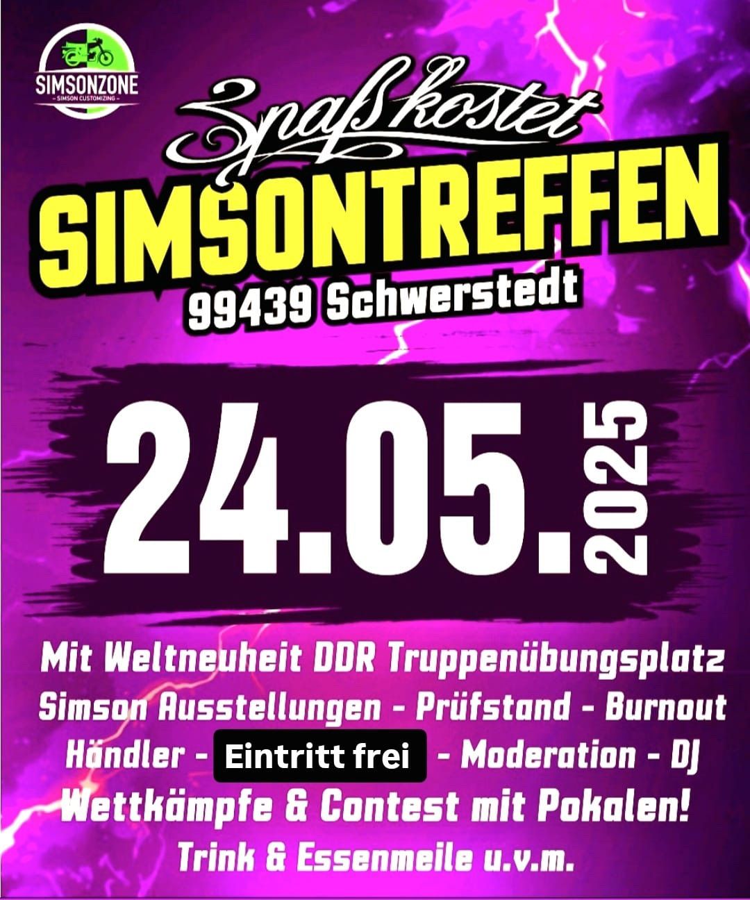 2. Spa\u00df Kostet Simsontreffen 