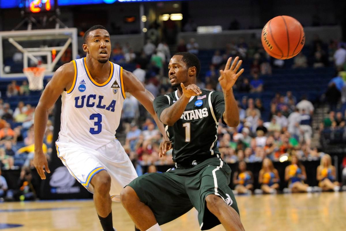 Michigan State Spartans at UCLA Bruins Mens Basketball