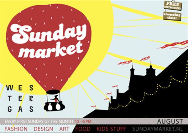 Sunday Market Westergas - augustus editie