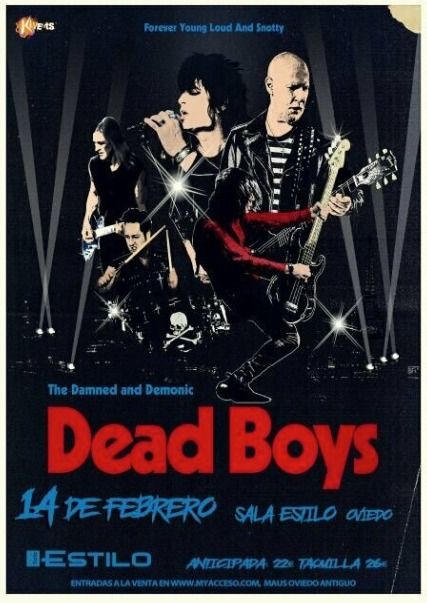 DEAD BOYS en Oviedo.