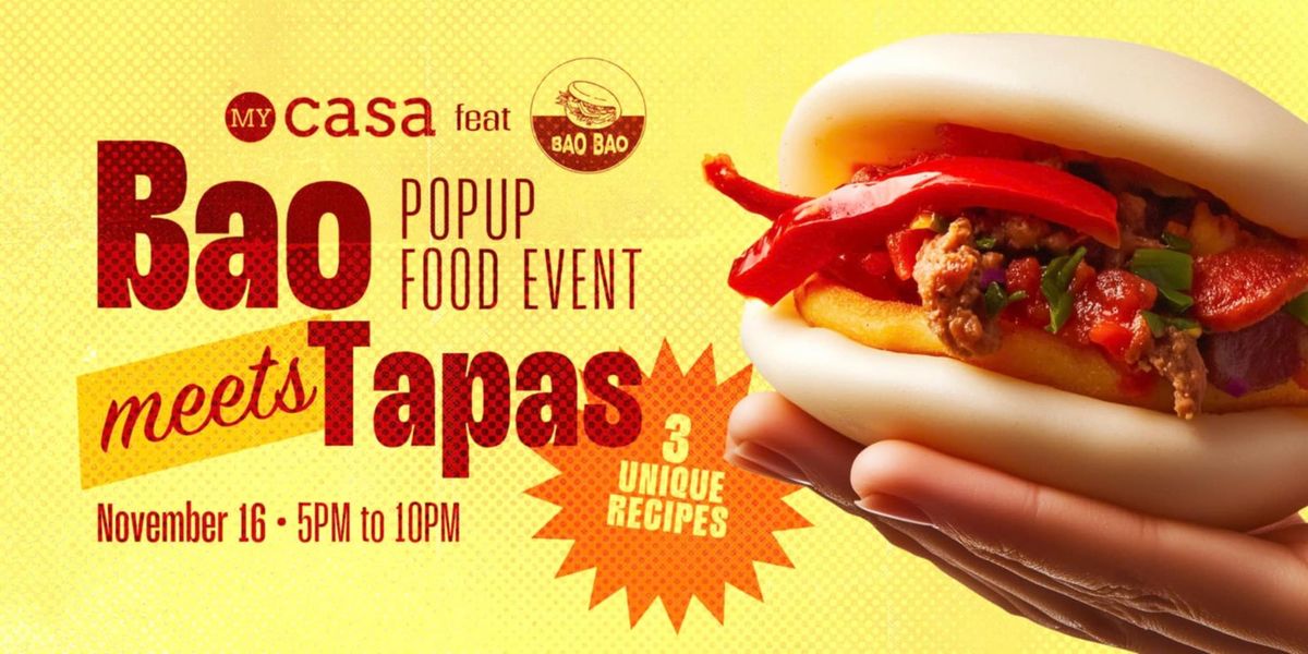 BAOBAO Pop Up @ My Casa! 16th November, Saturday.