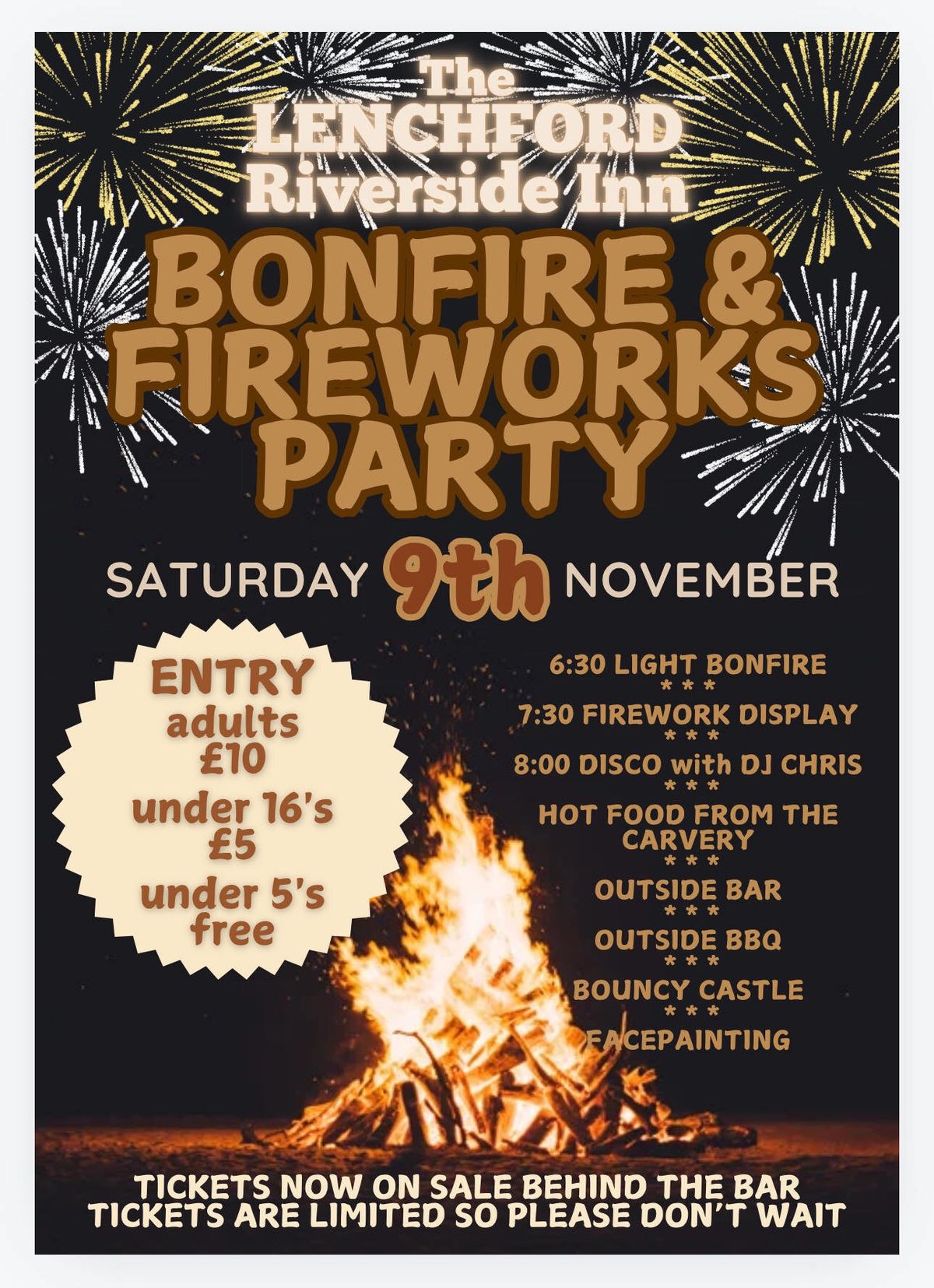 Bonfire & Fireworks Night! 