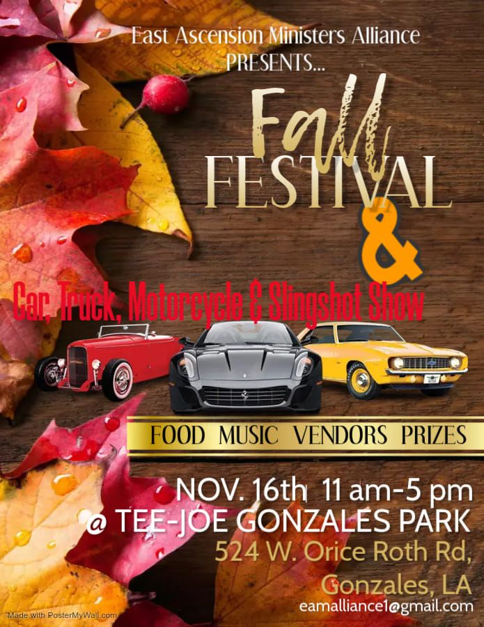 Fall Fest and Car, Truck, Motorcycle and Slingshot Show