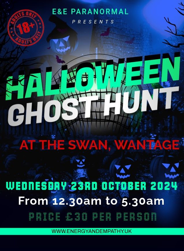 Halloween Ghost Hunt at The Swan, Wantage