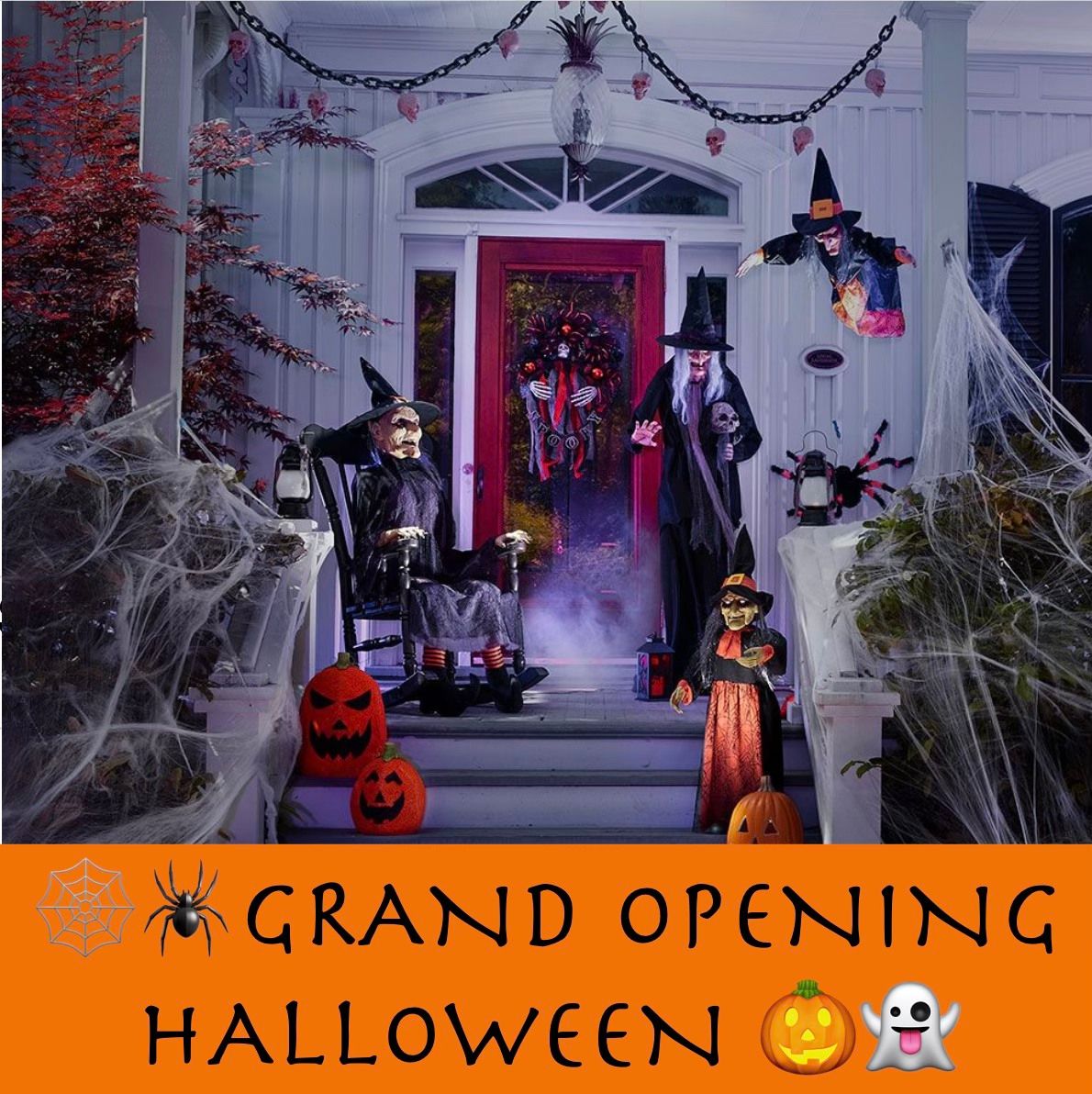 HALLOWEEN \ud83c\udf83 \ud83d\udc7b Grand opening! 